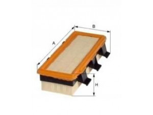 UNIFLUX FILTERS XA881B oro filtras 
 Filtrai -> Oro filtras
77 01 044 101, 7701044101