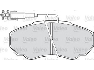 VALEO 598568 stabdžių trinkelių rinkinys, diskinis stabdys 
 Techninės priežiūros dalys -> Papildomas remontas
4252-43, 425243, 4254-58, 425458