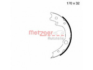 METZGER MG 996 stabdžių trinkelių komplektas, stovėjimo stabdis 
 Stabdžių sistema -> Rankinis stabdys
46540-32020