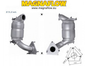 MAGNAFLOW 66303D katalizatoriaus keitiklis 
 Išmetimo sistema -> Katalizatoriaus keitiklis
8200459772, 8200570186, 8200747077