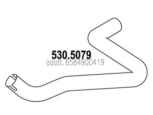 ASSO 530.5079 išleidimo kolektorius
6584900419