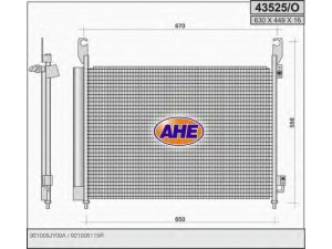 AHE 43525/O kondensatorius, oro kondicionierius 
 Oro kondicionavimas -> Kondensatorius
921005JY00A