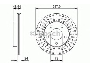 BOSCH 0 986 479 844 stabdžių diskas 
 Dviratė transporto priemonės -> Stabdžių sistema -> Stabdžių diskai / priedai
3395510, 3958455, 4146389, F32Z 1125 A