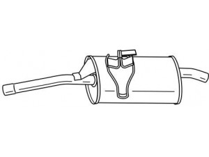 AKS DASIS SG44638 galinis duslintuvas