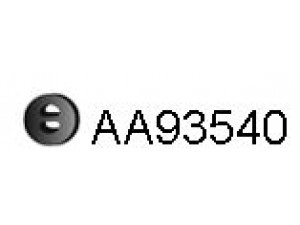 VENEPORTE AA93540 guminė juosta, išmetimo sistema
0801909, 70GB5281AA, 94207180, 852512