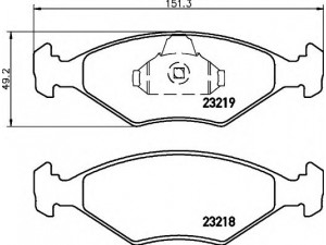 HELLA 8DB 355 008-381 stabdžių trinkelių rinkinys, diskinis stabdys 
 Techninės priežiūros dalys -> Papildomas remontas
7078947, 9947917