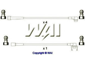 WAIglobal SL053 uždegimo laido komplektas