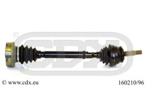CDX 160210/96 kardaninis velenas 
 Ratų pavara -> Kardaninis velenas