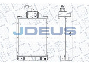 JDEUS 098M09 radiatorius, variklio aušinimas