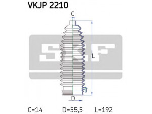 SKF VKJP 2210 gofruotoji membrana, vairavimas 
 Vairavimas -> Gofruotoji membrana/sandarinimai
4045250
