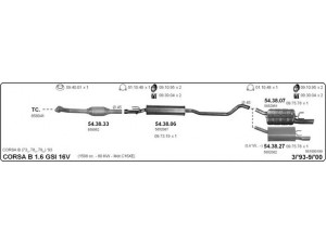 IMASAF 561000199 išmetimo sistema 
 Išmetimo sistema -> Išmetimo sistema, visa