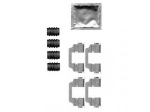 DELPHI LX0576 priedų komplektas, diskinių stabdžių trinkelės 
 Stabdžių sistema -> Diskinis stabdys -> Stabdžių dalys/priedai