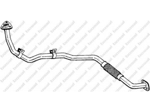 BOSAL 888-405 išleidimo kolektorius 
 Išmetimo sistema -> Išmetimo vamzdžiai
17410-54671, 17410-54672, J17 410 546 70