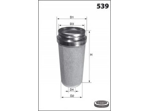 MECAFILTER FA3456 antrinis oro filtras 
 Filtrai -> Oro filtras
20411816