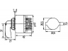 HELLA 6BB 001 540-001 valdymo svirtis, indikatoriai
440042148, 155 180 01 08, 0014927