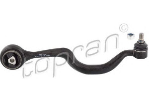 TOPRAN 500 123 vikšro valdymo svirtis 
 Ašies montavimas/vairavimo mechanizmas/ratai -> Valdymo svirtis/pasukamosios svirties sujungimas -> Vairo trauklės (valdymo svirtis, išilginis balansyras, diago
1 132 160, 1 141 098, 3112 1 132 160