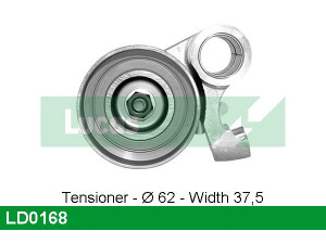 LUCAS ENGINE DRIVE LD0168 įtempiklio skriemulys, paskirstymo diržas