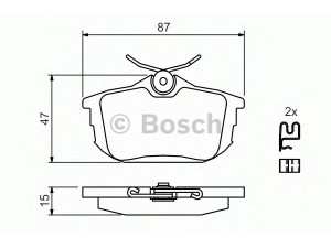 BOSCH 0 986 424 427 stabdžių trinkelių rinkinys, diskinis stabdys 
 Techninės priežiūros dalys -> Papildomas remontas
454 420 10 20, A 454 420 10 20