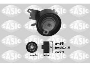 SASIC 1700023 įtempiklio skriemulys, paskirstymo diržas 
 Techninės priežiūros dalys -> Papildomas remontas
0829A9, 9653137180, 0829A9