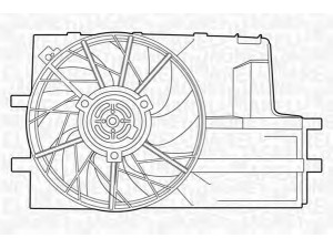 MAGNETI MARELLI 069422324010 ventiliatorius, radiatoriaus 
 Aušinimo sistema -> Oro aušinimas
168.500.0293, A1685000193