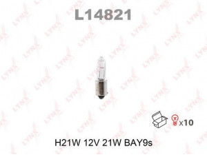 LYNXauto L14821 lemputė
N400809000003, N 104 456 02