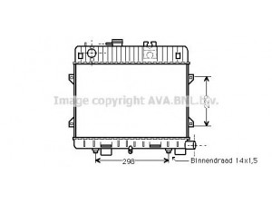 AVA QUALITY COOLING BW2071 radiatorius, variklio aušinimas 
 Aušinimo sistema -> Radiatorius/alyvos aušintuvas -> Radiatorius/dalys
1177851