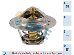 FAE 5205389 termostatas, aušinimo skystis 
 Aušinimo sistema -> Termostatas/tarpiklis -> Thermostat
96.108.092, 96.108.092.80, 96.108.093.80