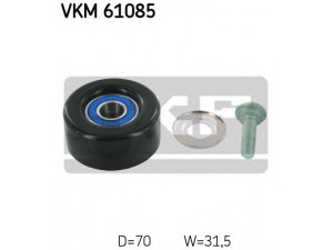 SKF VKM 61085 kreipiantysis skriemulys, V formos rumbuotas diržas 
 Diržinė pavara -> V formos rumbuotas diržas/komplektas -> Laisvasis/kreipiamasis skriemulys
16620-28090 (pulley)