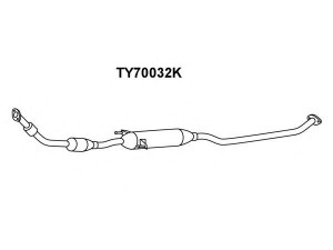 VENEPORTE TY70032K katalizatoriaus keitiklis
174100N020