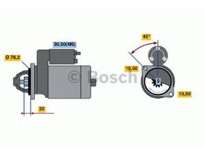 BOSCH 0 001 115 020 starteris 
 Elektros įranga -> Starterio sistema -> Starteris
24460703, 24460703, 9007007, 93172020