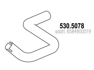 ASSO 530.5078 išleidimo kolektorius
6584900019