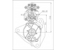 PRESTOLITE ELECTRIC M90R3540SE starteris
113672, M009T60471, M009T60471AM