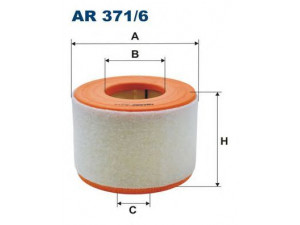 FILTRON AR371/6 oro filtras 
 Filtrai -> Oro filtras
4G0133843H, 4G0133843K, 4G0133843H