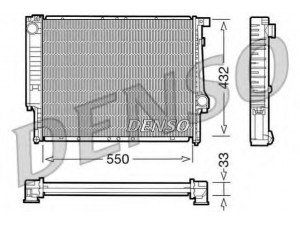 DENSO DRM05041 radiatorius, variklio aušinimas 
 Aušinimo sistema -> Radiatorius/alyvos aušintuvas -> Radiatorius/dalys
17111723971, 17111728908, 1723971