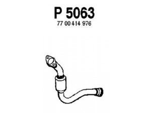 FENNO P5063 išleidimo kolektorius 
 Išmetimo sistema -> Išmetimo vamzdžiai
BM70250, 7700414976