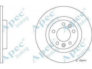 APEC braking DSK2719 stabdžių diskas 
 Stabdžių sistema -> Diskinis stabdys -> Stabdžių diskas
424914