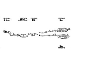 WALKER MBH31494A išmetimo sistema 
 Išmetimo sistema -> Išmetimo sistema, visa