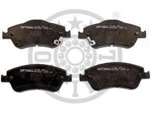 OPTIMAL 12439 stabdžių trinkelių rinkinys, diskinis stabdys 
 Techninės priežiūros dalys -> Papildomas remontas
04465-02160, 04465-02200, 04465-02210