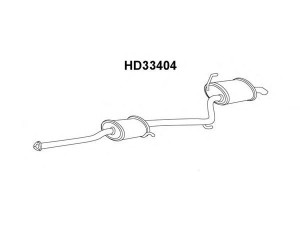 VENEPORTE HD33404 galinis duslintuvas 
 Išmetimo sistema -> Duslintuvas
18030SEFE01