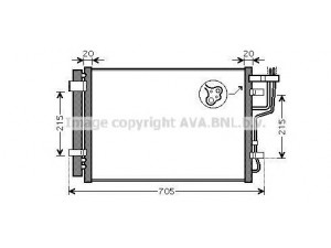 AVA QUALITY COOLING HY5183D kondensatorius, oro kondicionierius 
 Oro kondicionavimas -> Kondensatorius
976062H000, 976062H010