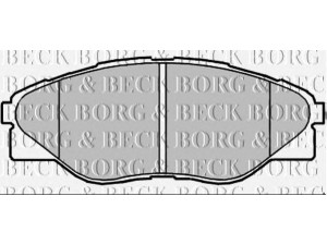 BORG & BECK BBP2348 stabdžių trinkelių rinkinys, diskinis stabdys 
 Techninės priežiūros dalys -> Papildomas remontas
044650K290