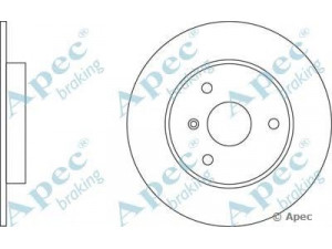 APEC braking DSK2026 stabdžių diskas 
 Stabdžių sistema -> Diskinis stabdys -> Stabdžių diskas
0004341V001, 0004341V001000000
