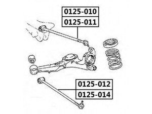 ASVA 0125-011 vikšro valdymo svirtis 
 Ašies montavimas/vairavimo mechanizmas/ratai -> Valdymo svirtis/pasukamosios svirties sujungimas -> Vairo trauklės (valdymo svirtis, išilginis balansyras, diago
48790-42010