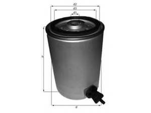 MAGNETI MARELLI 154066716060 kuro filtras 
 Techninės priežiūros dalys -> Papildomas remontas
0020920801, 6020900552
