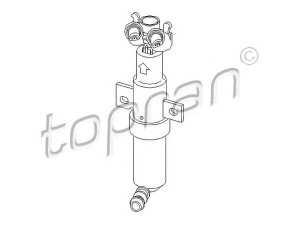 TOPRAN 113 439 plovimo skysčio purkštukas, priekinių žibintų plovimas 
 Priekinių žibintų plovimo sistema
3C0 955 104, 3C0 955 104A, 3C0 955 104B