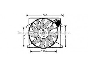 AVA QUALITY COOLING MS7519 ventiliatorius, radiatoriaus 
 Aušinimo sistema -> Oro aušinimas
1635000293