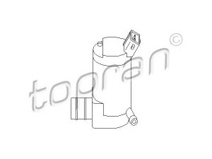 TOPRAN 720 281 vandens siurblys, priekinio stiklo plovimas 
 Priekinio stiklo valymo sistema -> Vandens siurbliukas, priekinio stiklo plovimas
9601120180, 6434 58, 9601120180