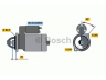 BOSCH 0 001 231 018 starteris
01181753, 01182126, 01182390, 118 1753