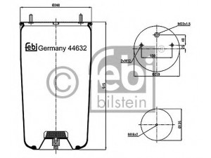 FEBI BILSTEIN 44632 dėklas, pneumatinė pakaba
05.429.40.72.0