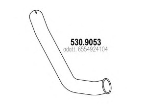 ASSO 530.9053 išleidimo kolektorius
6554924104